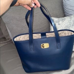 Navy blue Michael Kors bag